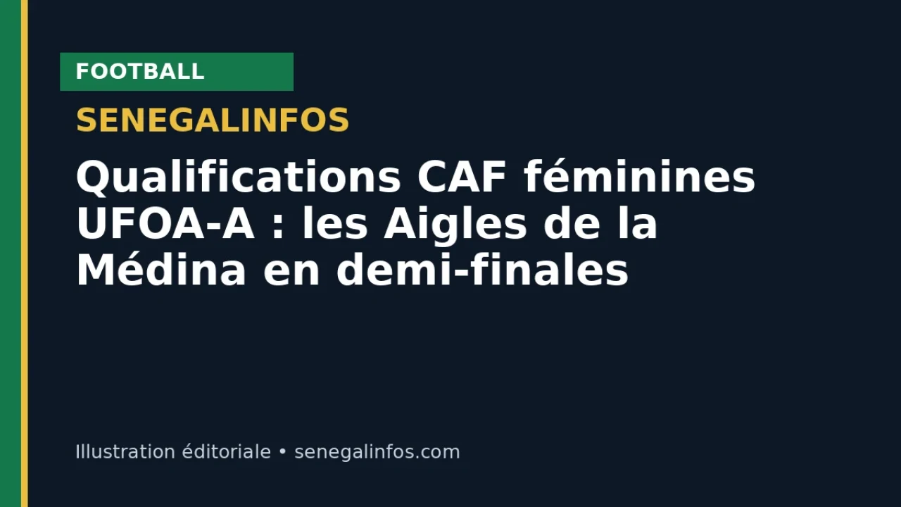 CAF Women’s Qualifiers UFOA-A: Aigles de la Médina reach semi-finals