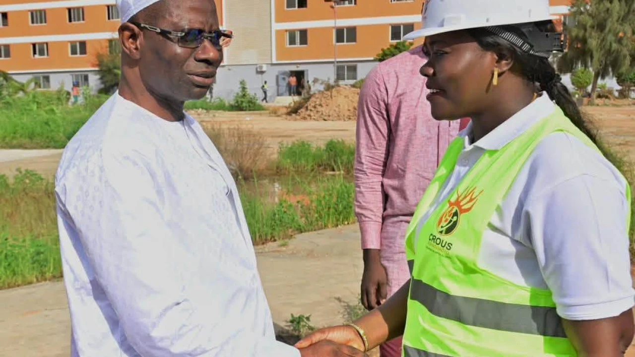 JOJ Dakar 2026 : Boubacar Camara inspecte les aménagements du CROUS de Diamniadio