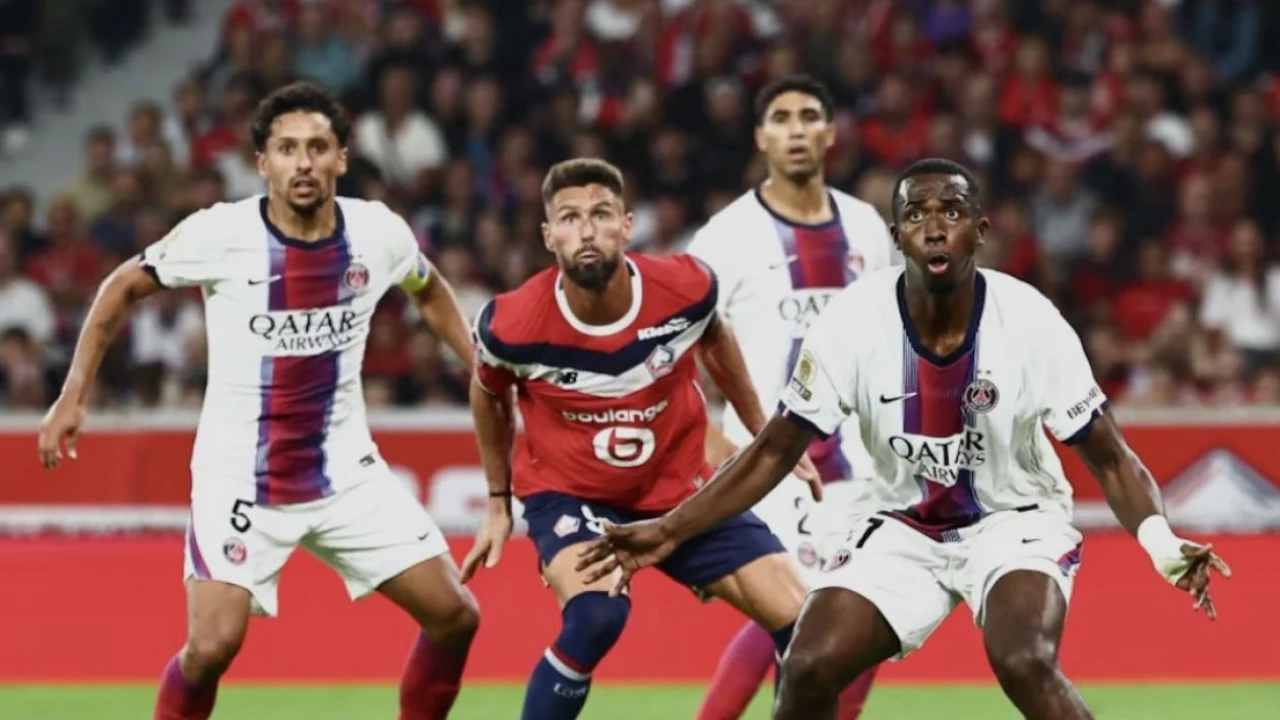 Ligue 1 : le Paris SG revient de 0-2 à 2-2 sur le terrain de Lille