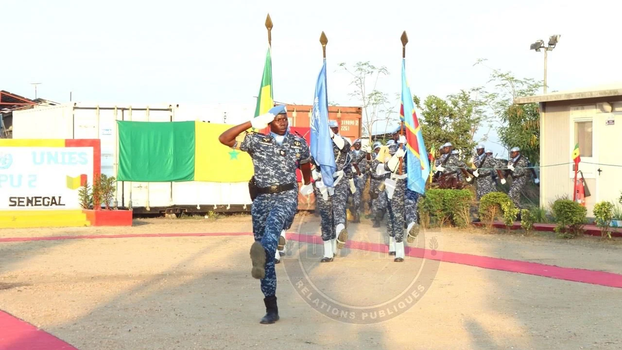 À Bunia, 180 gendarmes sénégalais décorés par la MONUSCO