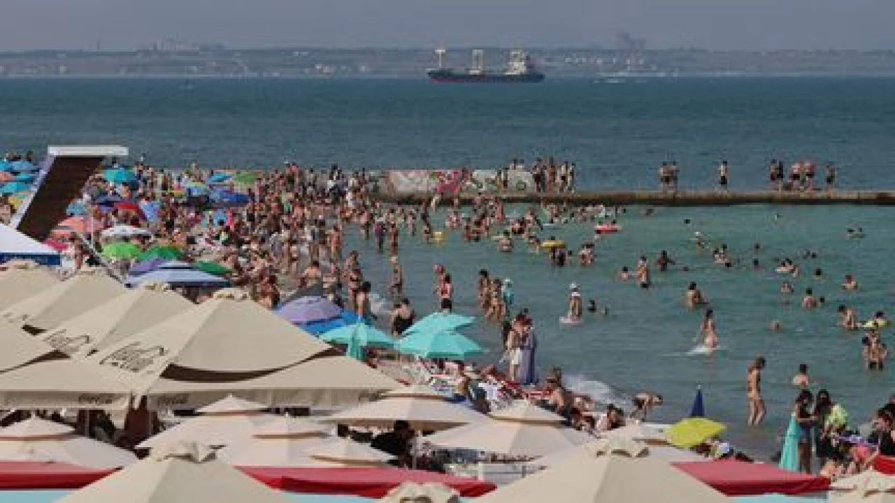 À Odessa, sept abris installés sur les plages face aux attaques de drones russes