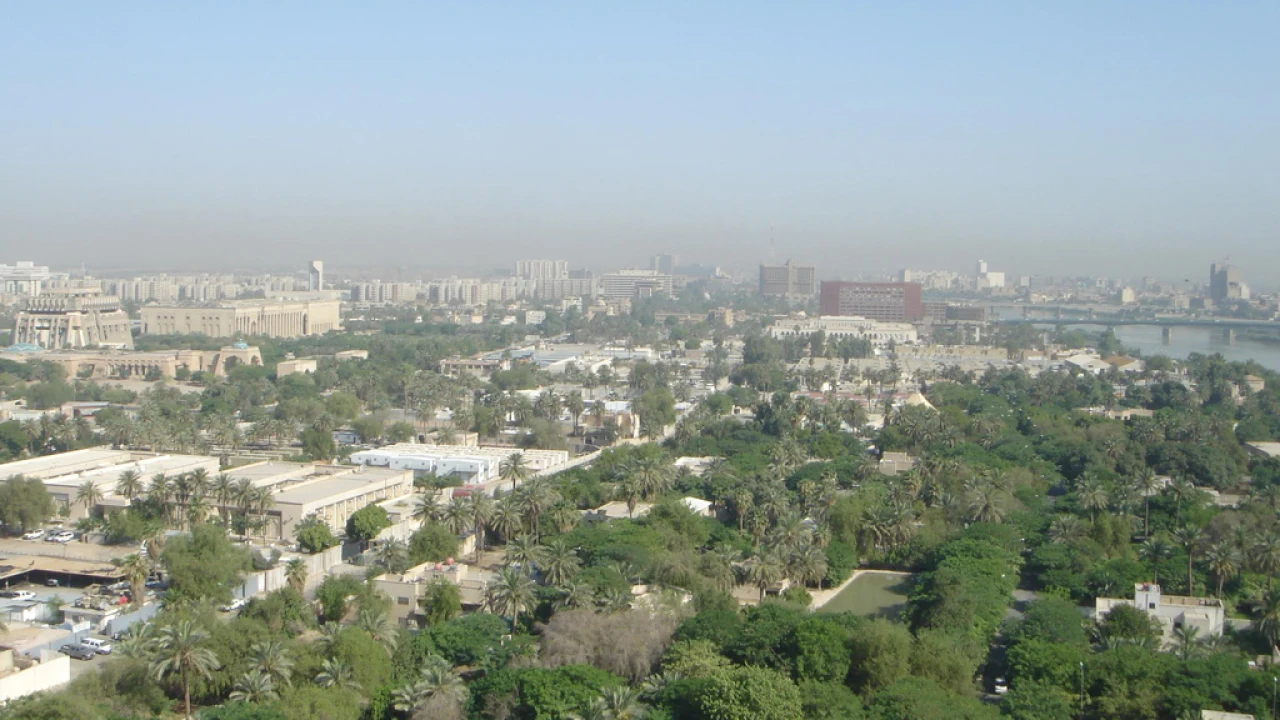 Vue de Bagdad. Photo d’archive utilisée pour situer l’affaire, et non photographie du tribunal.