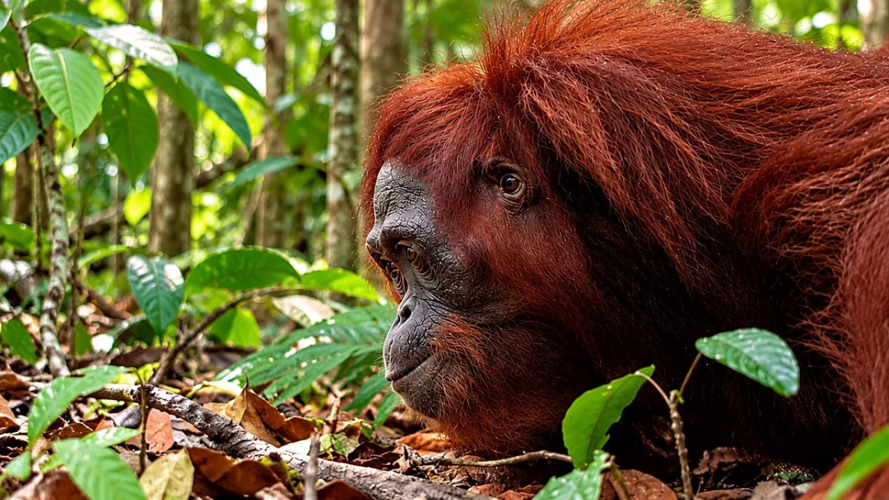Indonésie : neuf orangs-outans relâchés dans une forêt de Bornéo