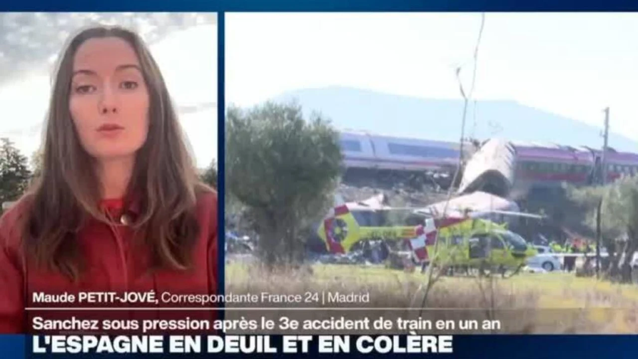 Espagne : 69 morts après une collision entre deux trains à grande vitesse