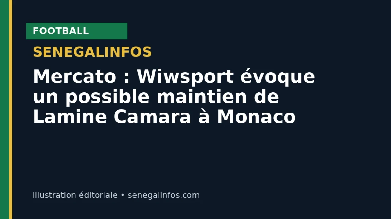 Transfer market: Wiwsport raises possibility of Lamine Camara staying at Monaco