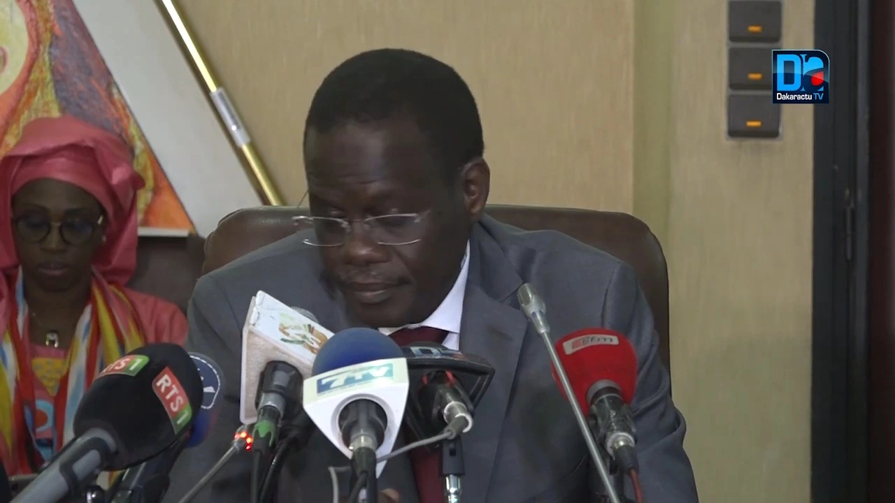 Al Aminou Lô en février 2020 — capture d’archive DAKARACTU TV HD