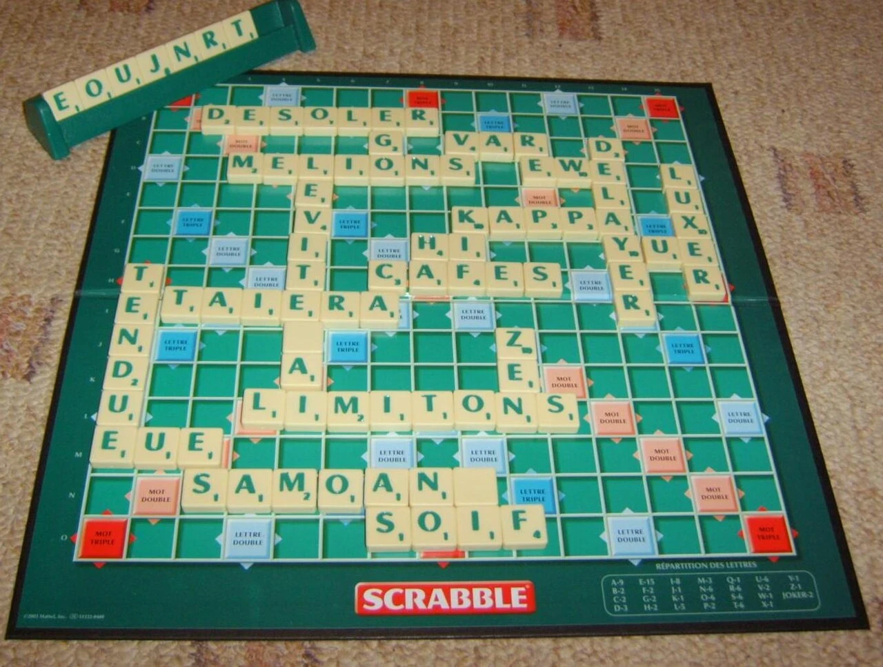 Scrabble classique : Babacar Mbengue en tête du classement sénégalais